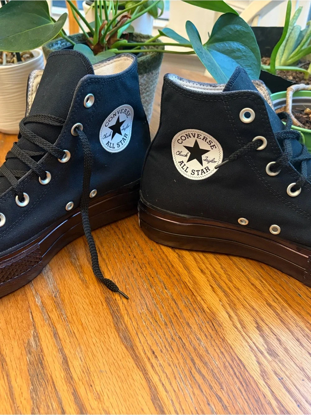 Converse Chuck Taylor All Star High Top Black Women Size 9 Canvas READ